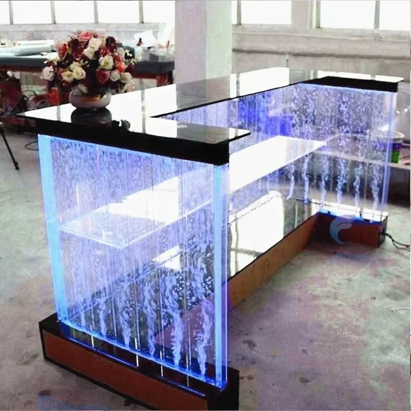 

Light Emitting Diode Clear Acrylic Stick/Family Table, Clear Acrylic Stick Plastic Modern Commercial Furniture