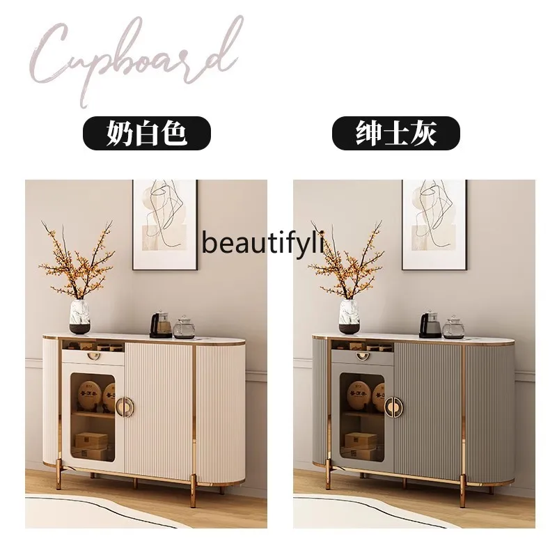 Desktop tea bar machine, household high-value integrated cabinet  dining side cabinet  living room automatic water filling