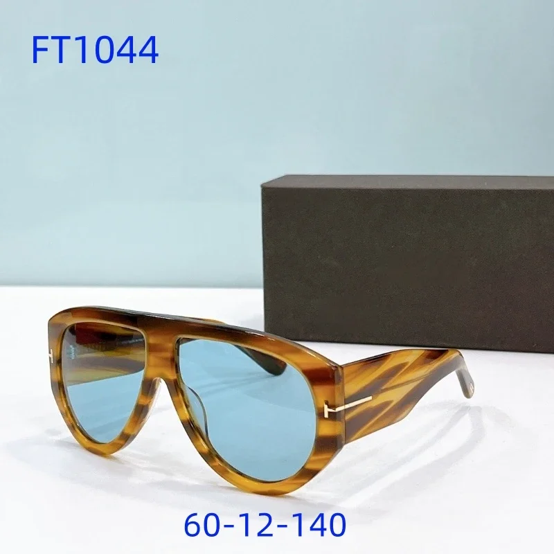 

Fashion 2024 Male Female Sunglasses Women's Glasses For The Sun Vip Luxury Brands 1044 Oval Acetate Women's Sunglasses With Case