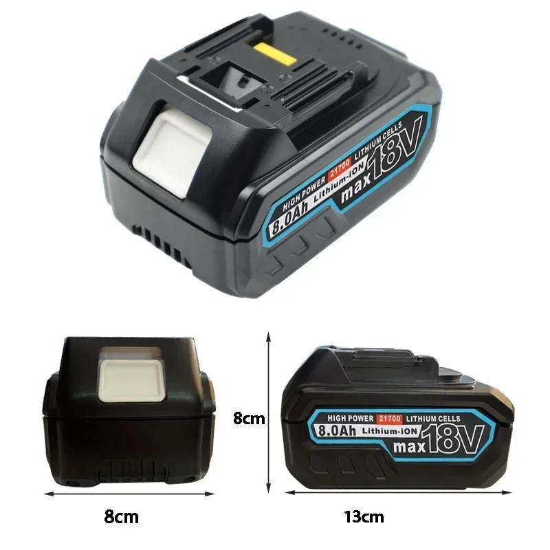 BL1830 10X21700 Li-ion Battery Case PCB Charging Circuit Protection Shell Box BL1845 Dla MAKITA 18V 6.0Ah 8.0Ah Housings