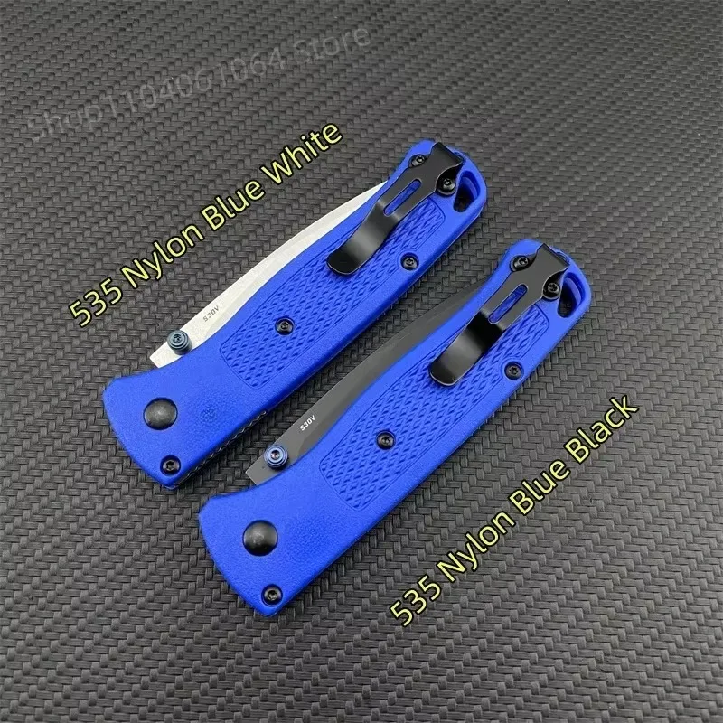 BM 535 Bugout Multi EDC Folding Knife Grivory Handle Drop Point Ultra Lightweight Outdoor Hunting Camping Fishing Pocket Tools - view 5