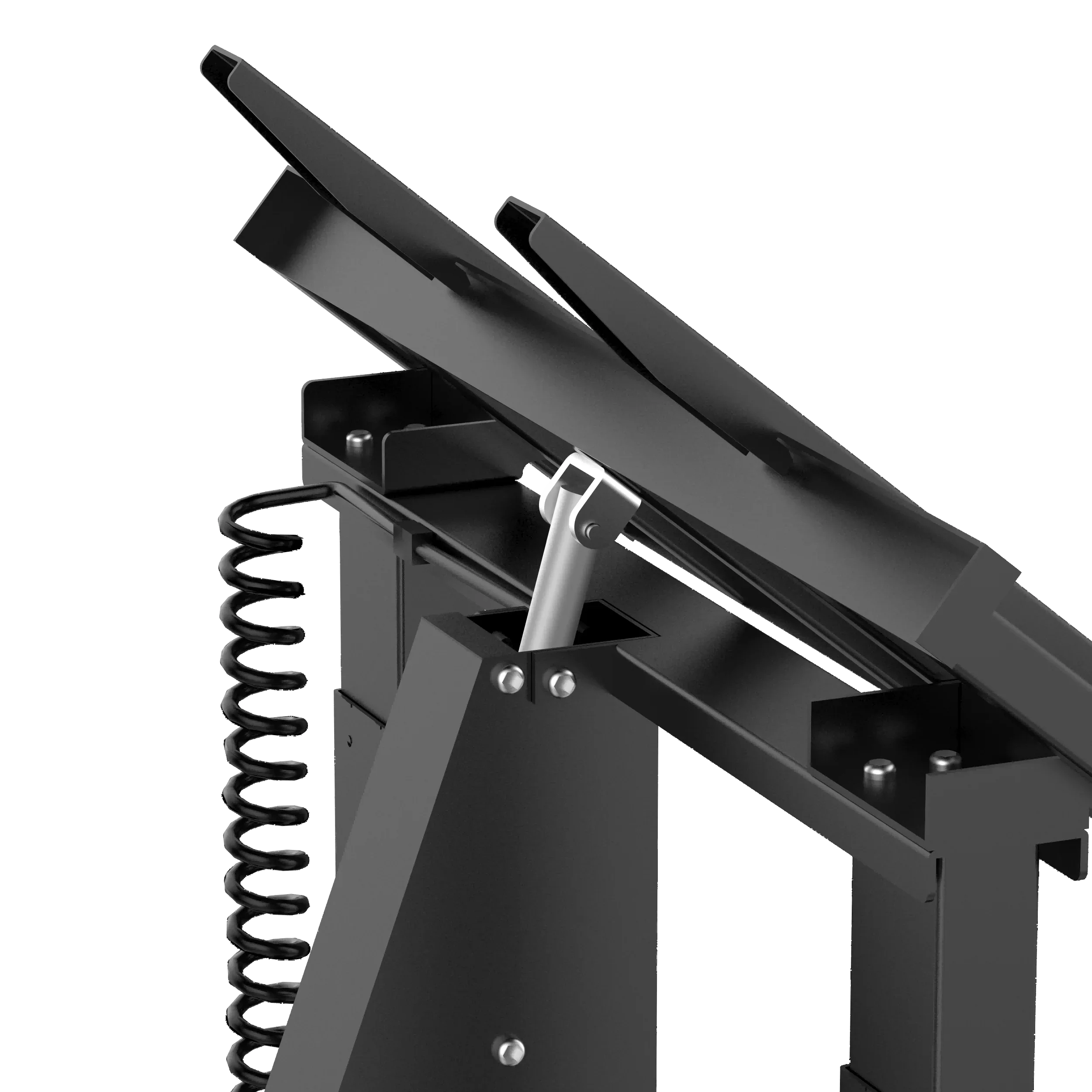 Chariot de télévision motorisé moderne, chariot de télévision réglable en hauteur en métal avec roues, supports de télévision mobiles avec télécommande pour salle de réunion