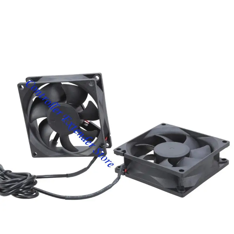 N84B 80x80x25mm Fan 8025 5VDC مروحة تبريد الكمبيوتر بدون فرش