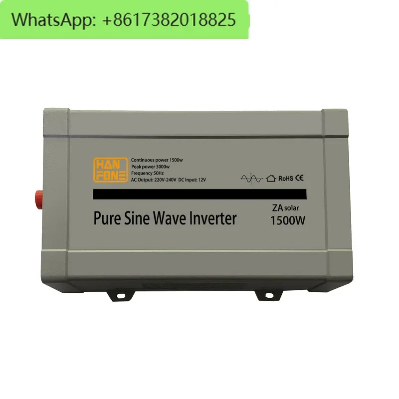 ZA series 1500w photovoltaic solar inverter corrected sine wave 12V24v vehicle off-grid inverter