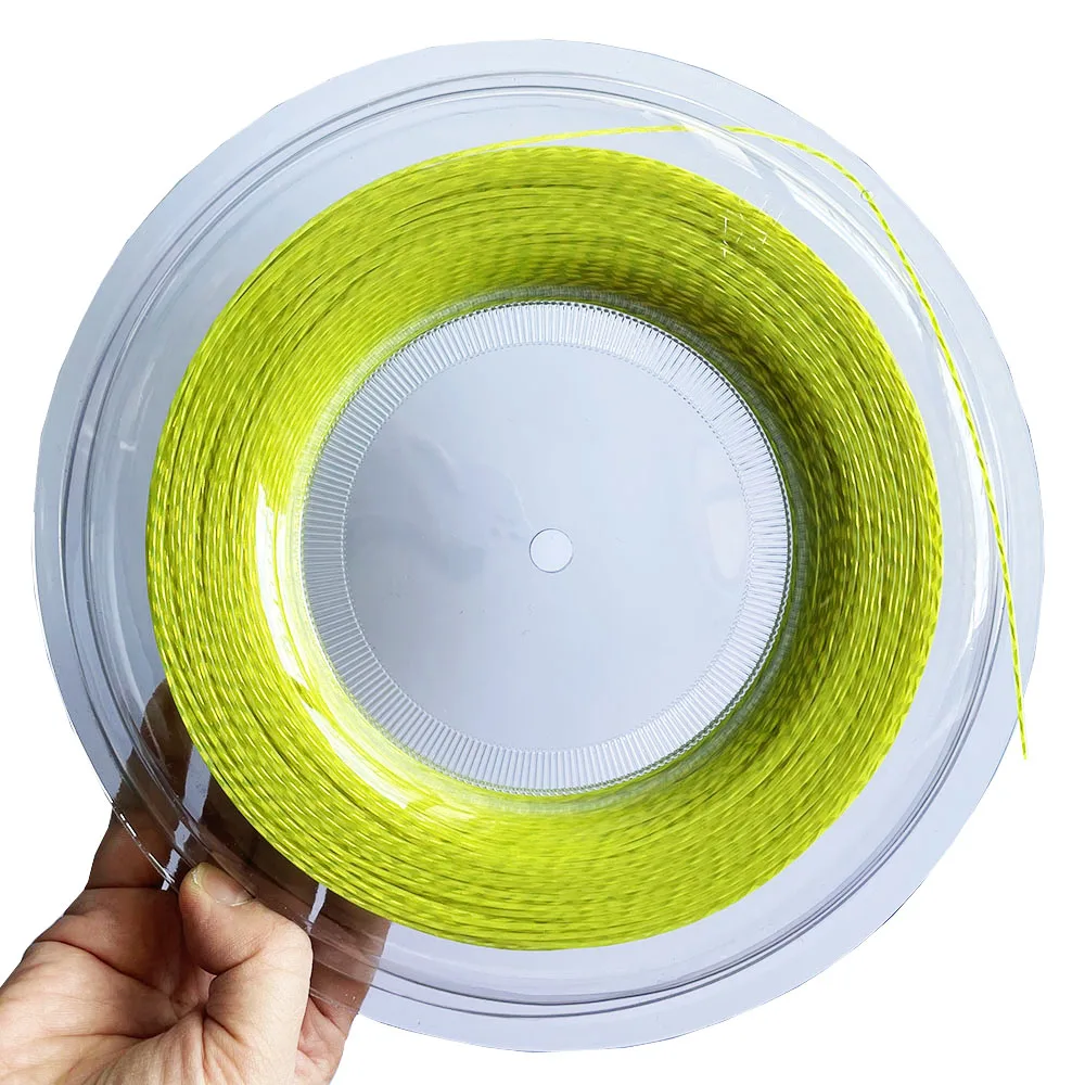 1 Reel Multifilament Tennis Racket Training String Threaded elastic Tennis String