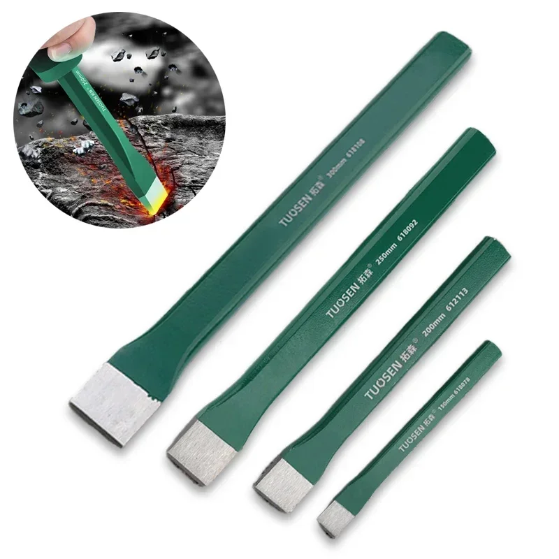

1Pcs High Quality Flat Chisels Chrome Vanadium Steel Sharp Slotted Chisels Professional Metal Stone Carving Chisels Hand Tool