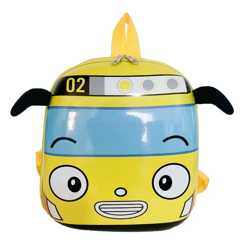 Tayo Cartoon Kleiner Bus Schultasche Kindertaschen Niedlicher Kinderrucksack Kindertasche Geeignet für 1-6 Jahre alte Kinder Jungen Geschenke