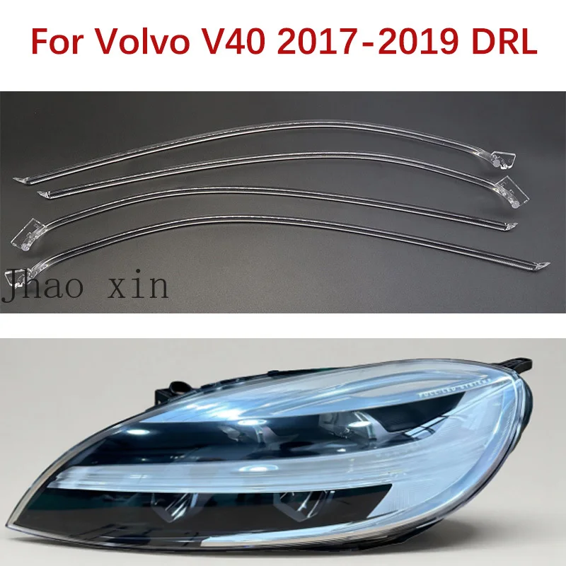 

Модуль источника света Angel Eye для передних фар Volvo V40, DRL-полоса, 2017-2019, белый свет, балласт