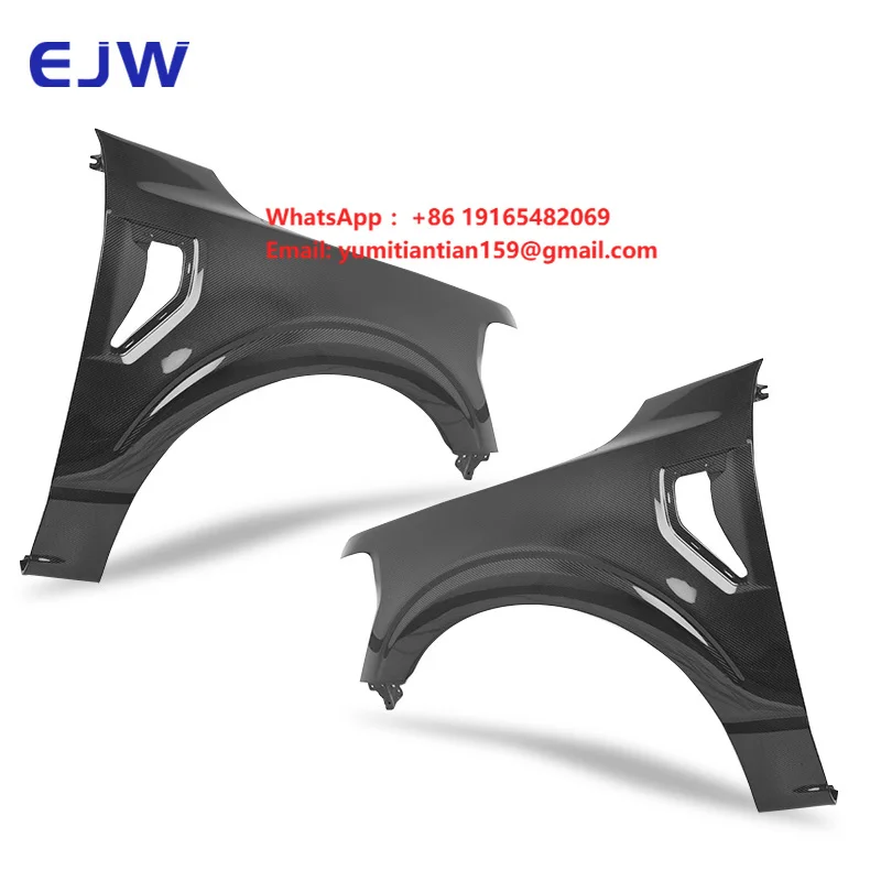 Ejw for F-150 Carbon Fiber Fenders High Performance Protection & Decoration for 2021-2025 Modified OEM Style Retrofit/Upgrade