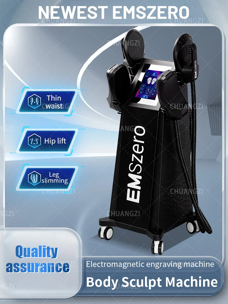 Professionele RF EMSzero Body Sculpting Machine Elektrische EMS Vetverbranding Afslanken Spierstimulator 15 Tes 6500 W 5 Handvat Neo - afbeelding 2