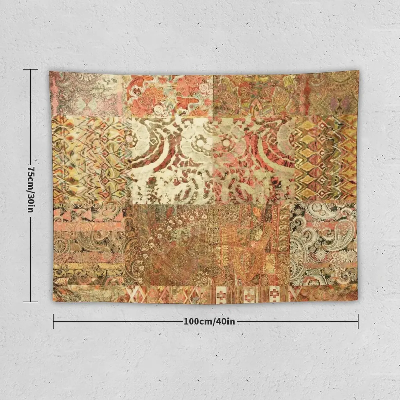 Bohemian Wonderland III | Desert Sage Tapestry Room Aesthetic Decor Bedrooms Decor Tapestry