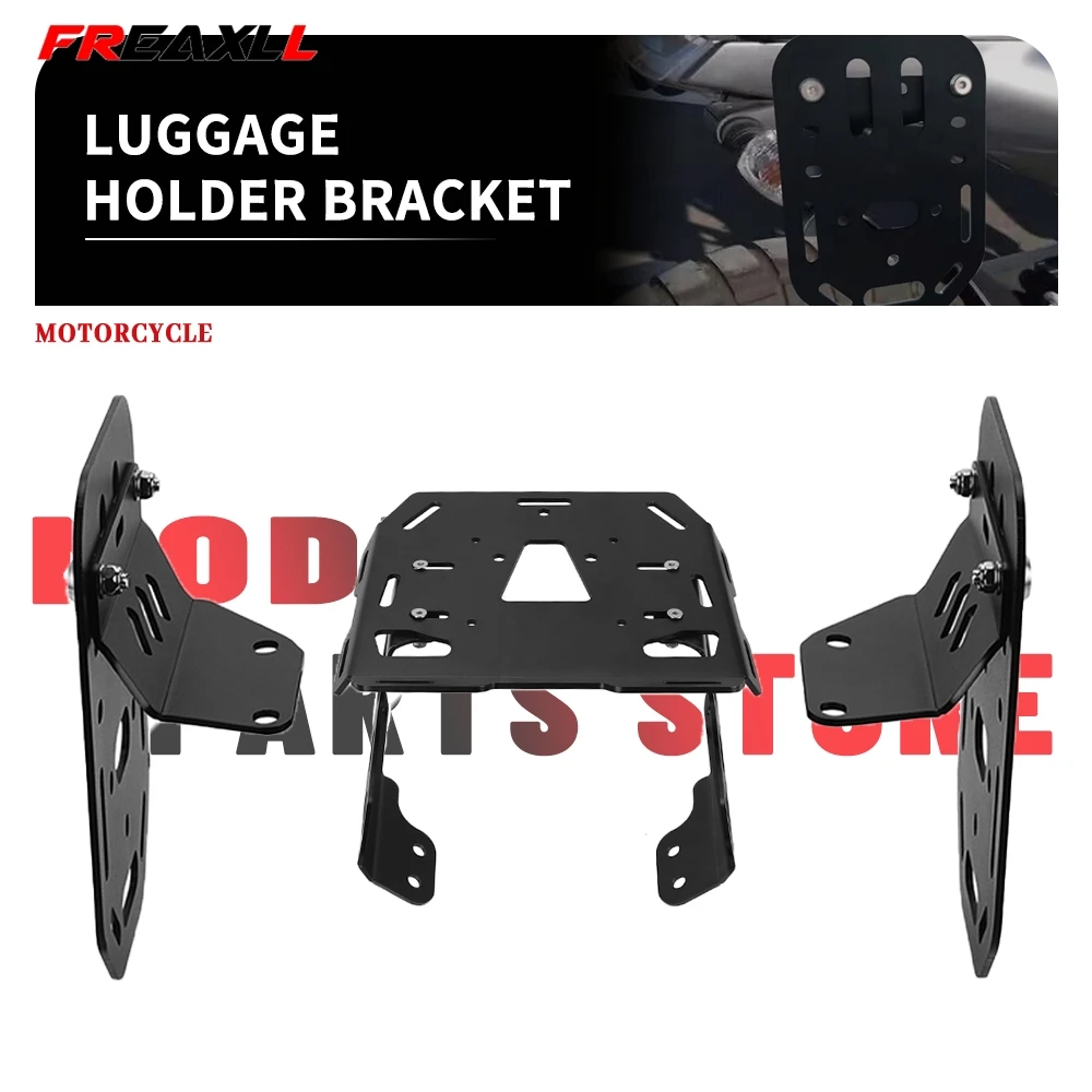2024 For Husqvarna Svartpilen 125 200 250 401 Vitpilen 250 401 2018- 2023 Motorcycle Side Panniers Rack & Rear Luggage Racks Set