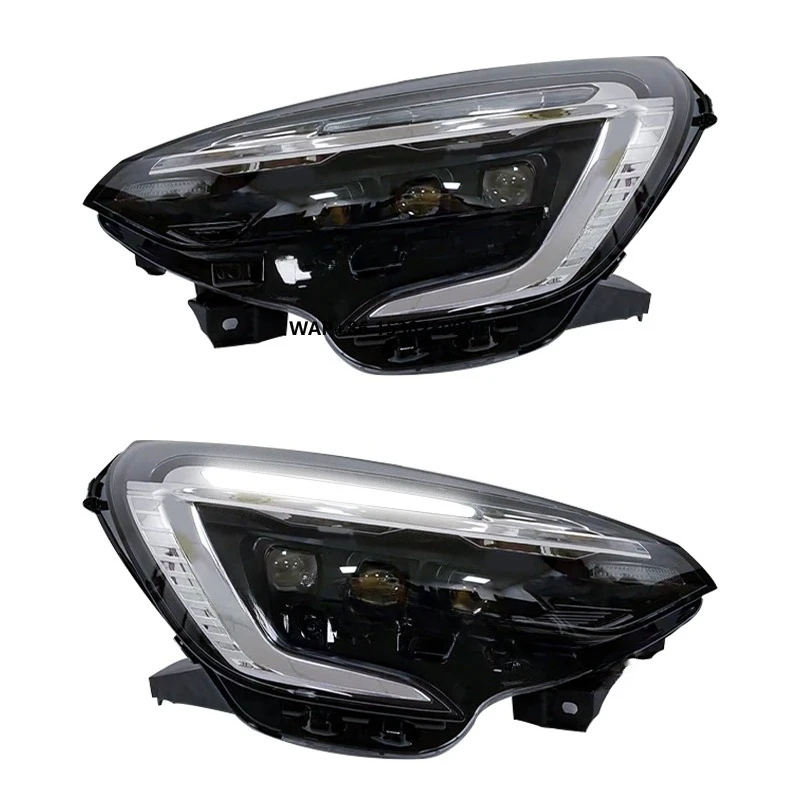 

YU GUANG для Renault Clio 5 MK5, автомобильные аксессуары, передняя фара, 2020, 2023, обновление фар, светодиодная фара Fecelift