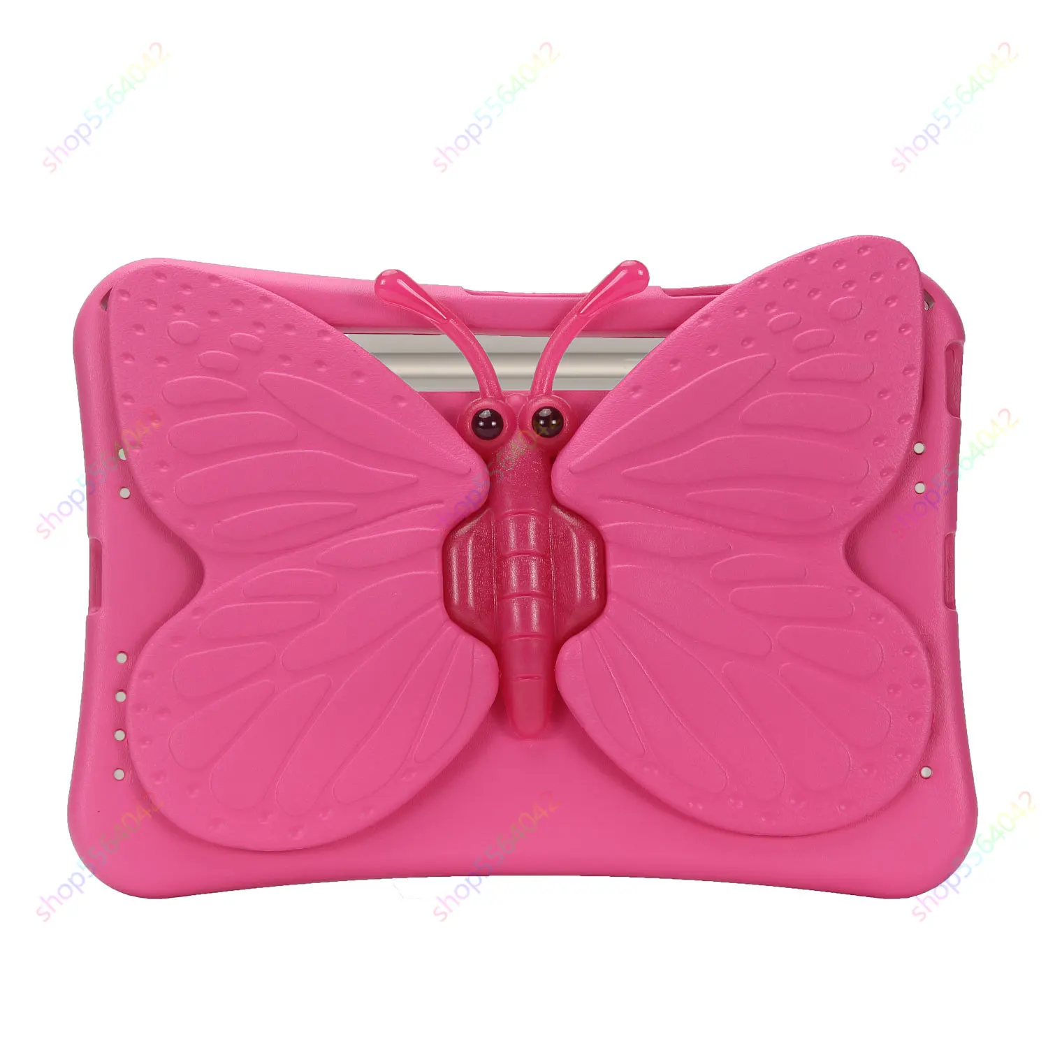 Safe EVA Tablet Case for Kids 12.4 Inch Samsung Galaxy Tab S9 Plus FE SM-X810/X816B/X610 Butterfly Stand Cover for Samsung S8 S7