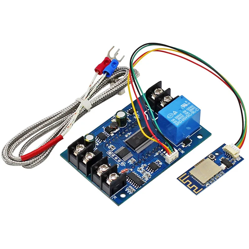 Digital Temperature Controller WiFi Remote for K Type Thermocouple -99~999℃ High Temp Control Meter