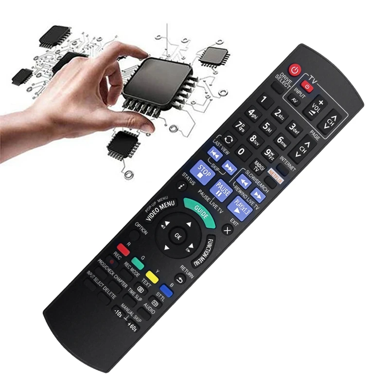 Replace N2QAYB001039 Remote For Panasonic DMRBWT750 DMRBWT955 DMRBWT750GL DMRBWT955GL Easy Install