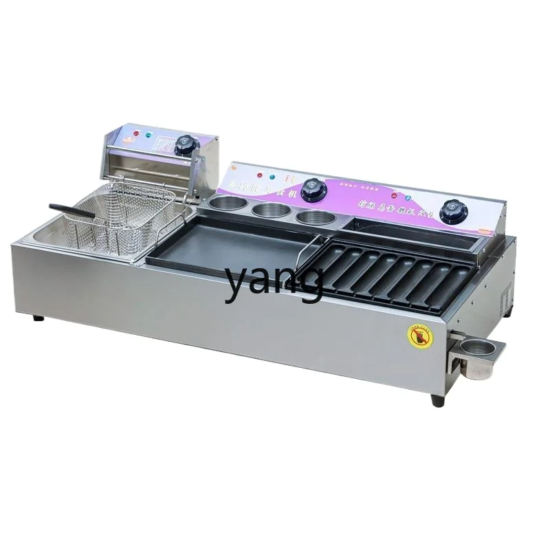 CXelectric heating fried and baked gold crispy sausage combination machine all-in-one machine for commercial use