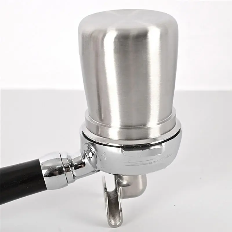 KYCOR-Coffee Maker Catch Cup  Espresso Coffee Dosing Cup  Electric Grinder Powder Catcher  Anti-Flying Powder Cup  B (58MM)