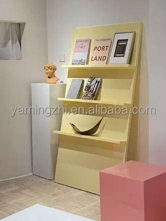 Hot Sale Custom Acrylic Supermarket Shelf Display Rack