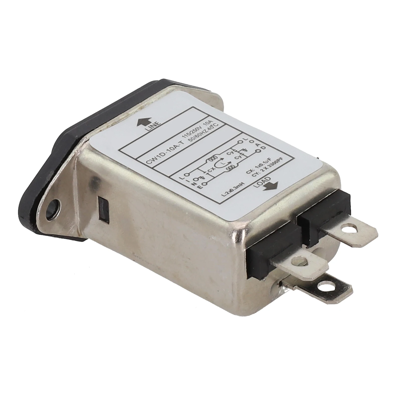For Industrial Use Color Silver AC Power Outlet Industrial Electronic Equipment Leakage Current 0.5mA 10A Rated Current