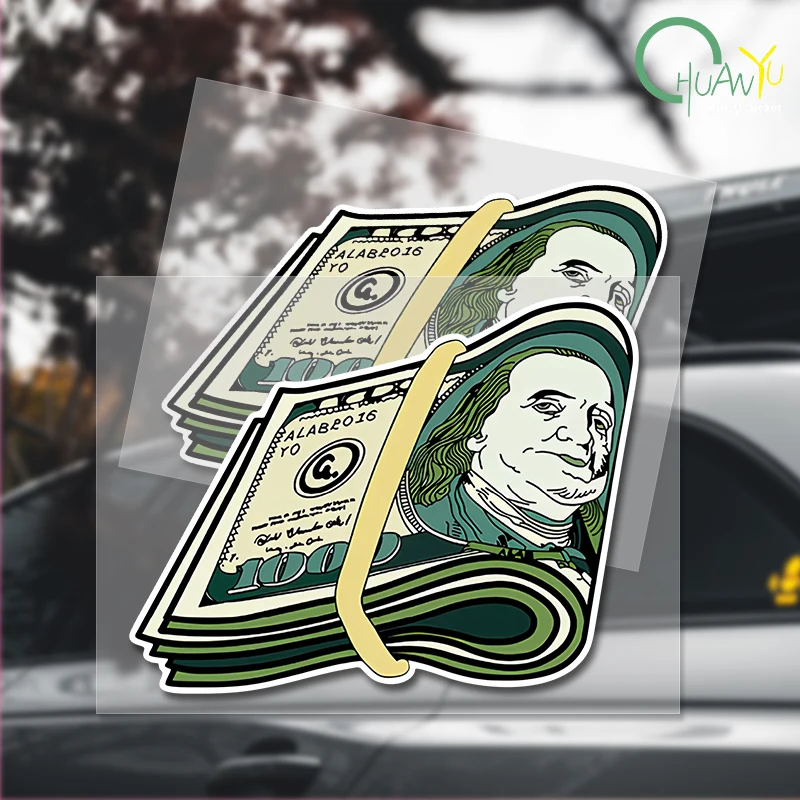 US-Dollar trend ige reflektierende Aufkleber, europäische und amerikanische Auto aufkleber, Motorrad helme und Körper aufkleber