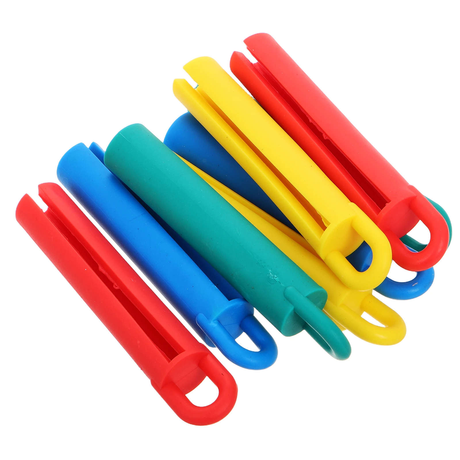 

8 Pcs Billiard Cue Hanger Fishing Pole Storage Holder Stick Pool Hole Rack Table