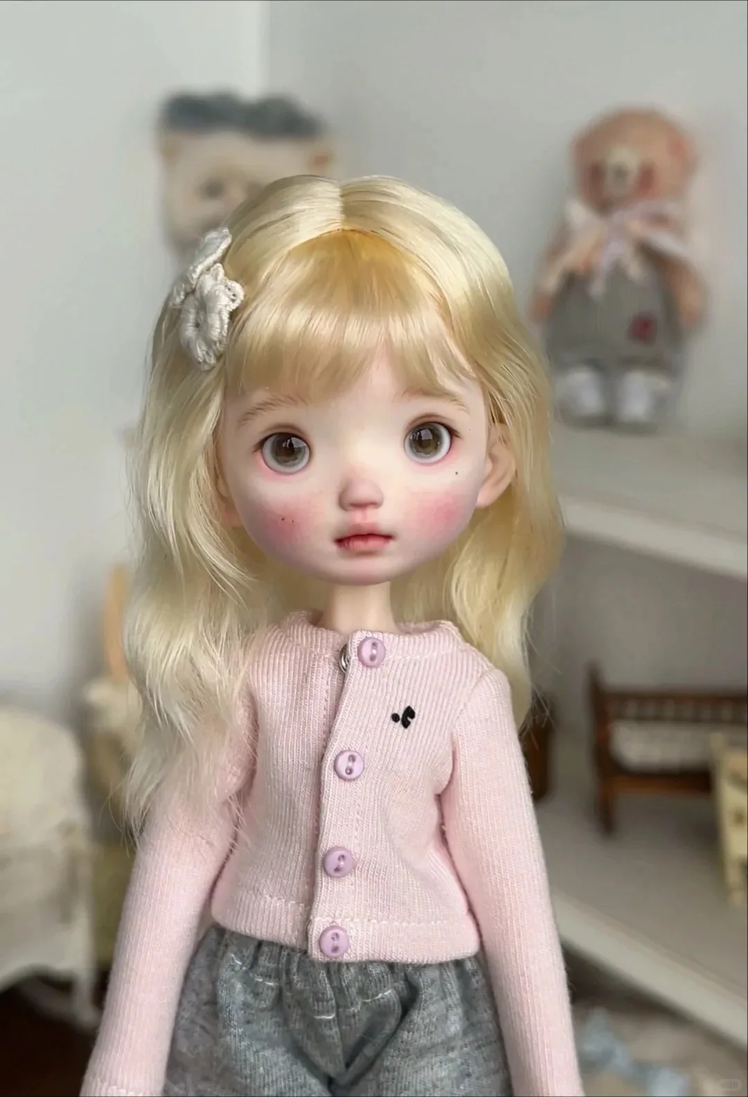 

New bjd doll 1/6 K2 cute girl high quality resin toy birthday gift angel dolls in offers articulated dolls