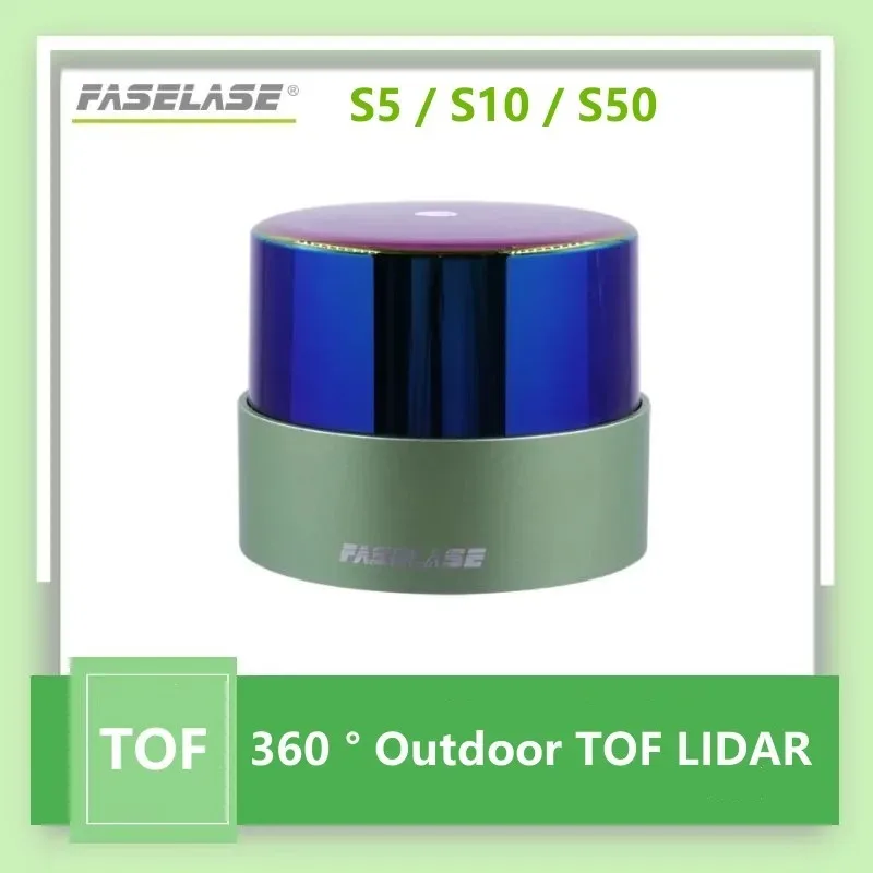 FASELASE S50 Industrial grade high-precision radar 50m 360 ° TOF LiDAR outdoor robot AGV navigation obstacle avoidance SLAM