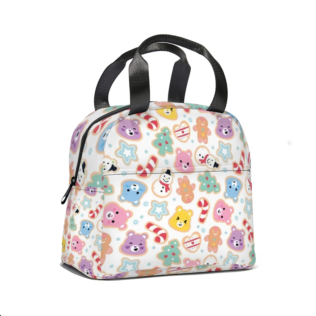 Care Bears Lunch Box Women Multifunction Cooler Thermal Food Insulated Lunch Bag Kids Portable Picnic Tote Bags