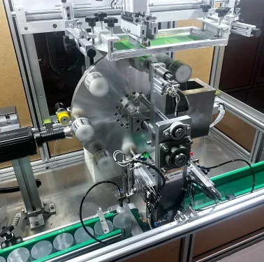 Stampante per schermi rotondi completamente automatica per tazze per una serigrafia rotonda efficiente