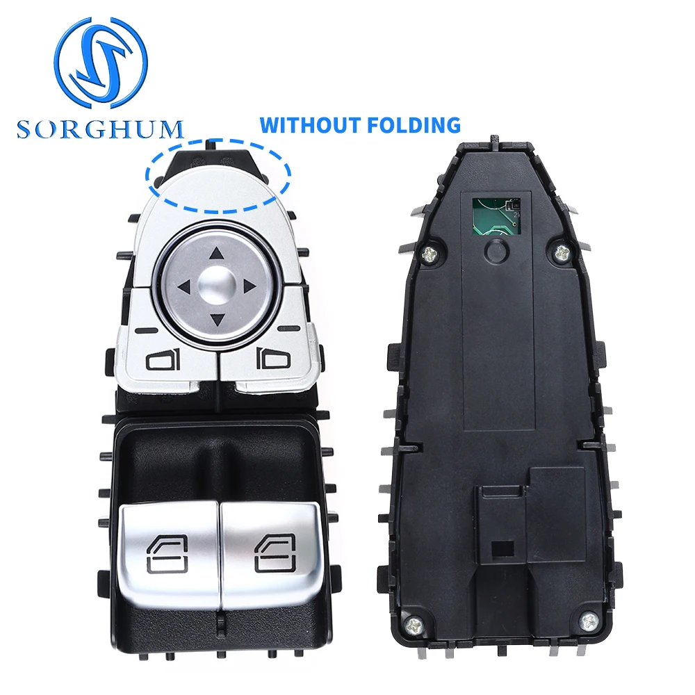 SORGHUM 2059050302 2059057011 3-poliger elektrischer Hauptfensterschalter für 2014–2021 Mercedes Benz Vito W447 A 2059050302 2059050202 2059056911 – Detail 6