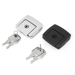 1PCS ButtonToggle Golf Box Hasp Buckle Latch Safety Cabinet File Metal Alloy Buckle Fastener Luggage Lock Hasp with Key