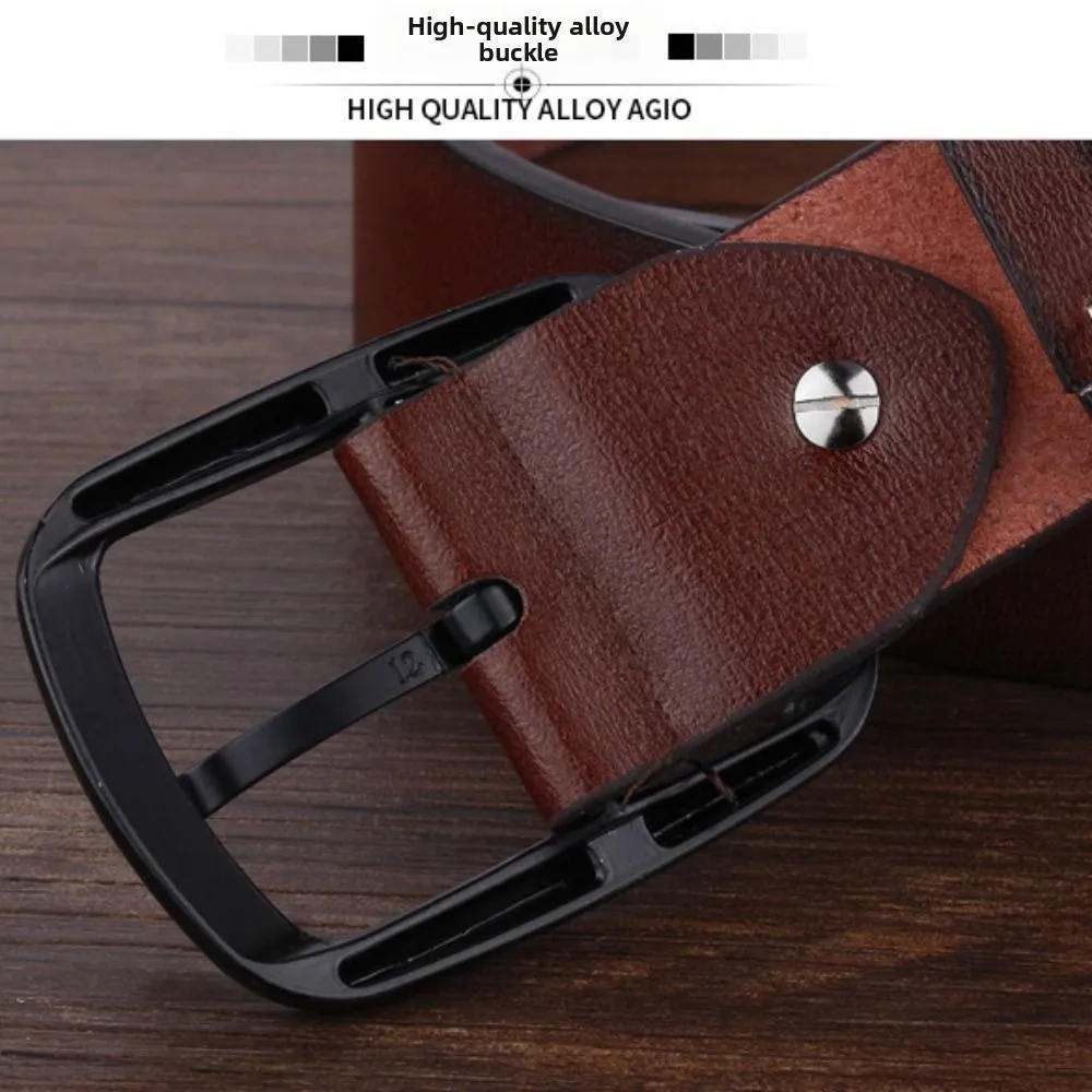 النمط الكلاسيكي دائم الرجال حزام لينة خمر دبوس مشبك حزام موضة حزام البنطال الجينز قابل للتعديل الزفاف