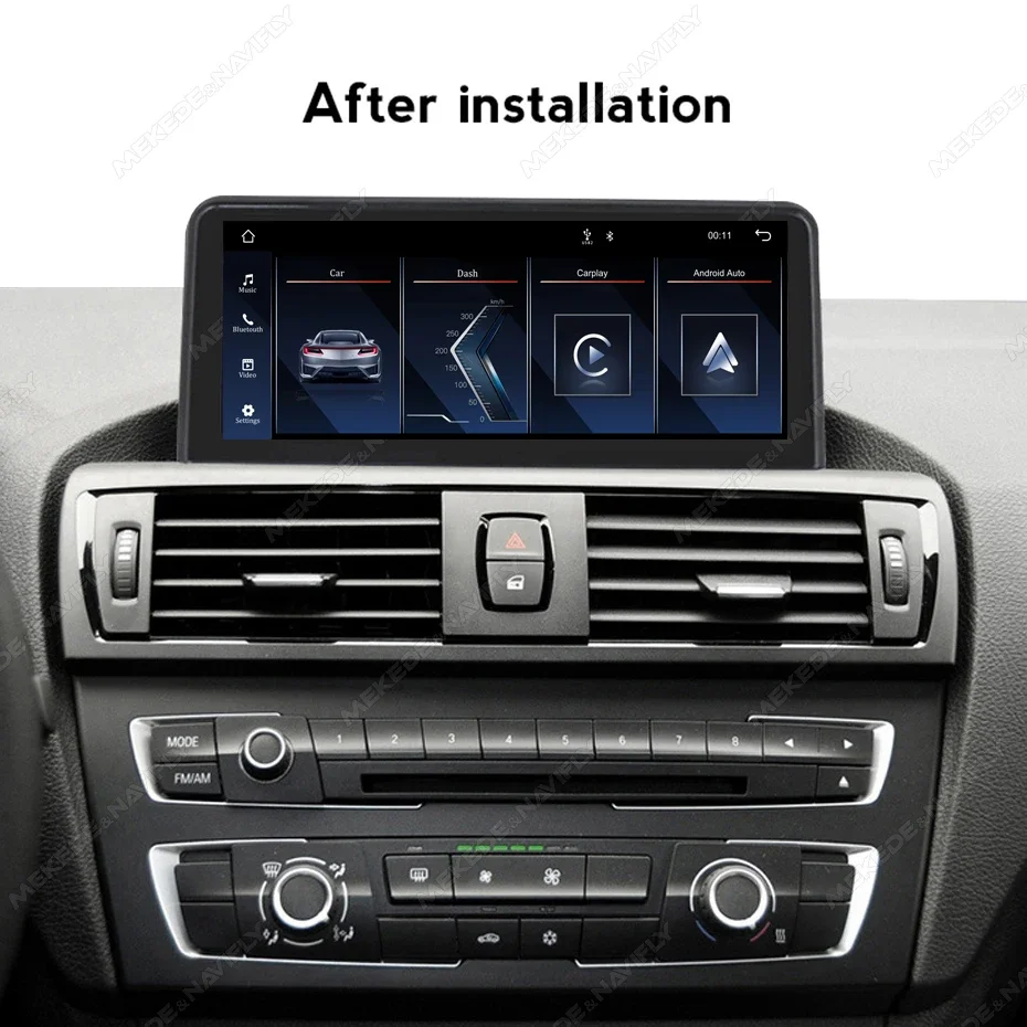 10,25 Zoll 1920*720 QLED Linux Bildschirm Kabelloses CarPlay Android Auto Autoradio für BMW 1 2 3 4 Serie F20 F21 F22 F30 F31 F32 F33 2012–2016 NBT-Systeme Autoradio Stereo Multimedia-Player mit BT GPS-Navigation Plug-and-Play-Installation – Detail 6