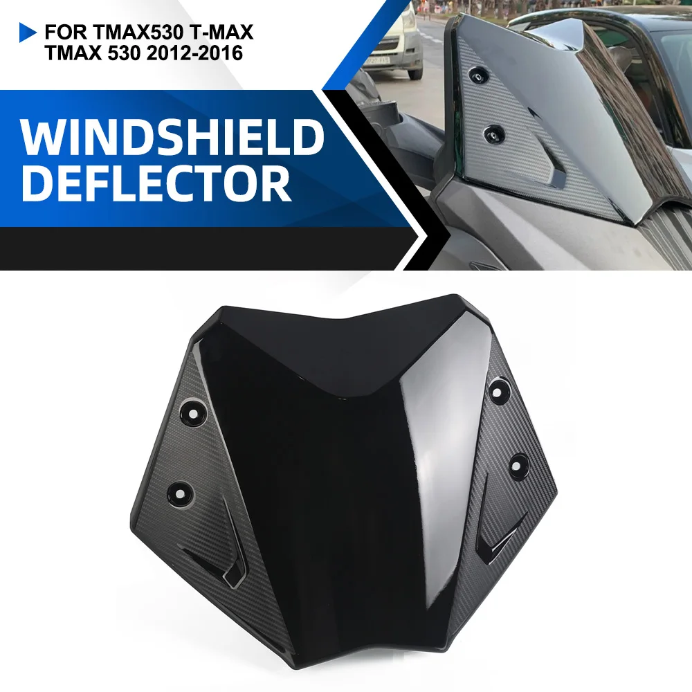 

For YAMAHA TMAX530 T-max Tmax 530 2012 2013 2014 2015 2016 Motorcycle Windshield Windscreen Front Wind Shield Screen Deflector