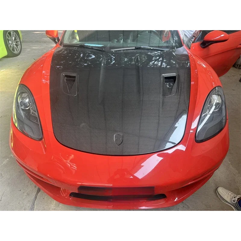 

Upgraded Dry Carbon Fiber Engine Hood 981 718