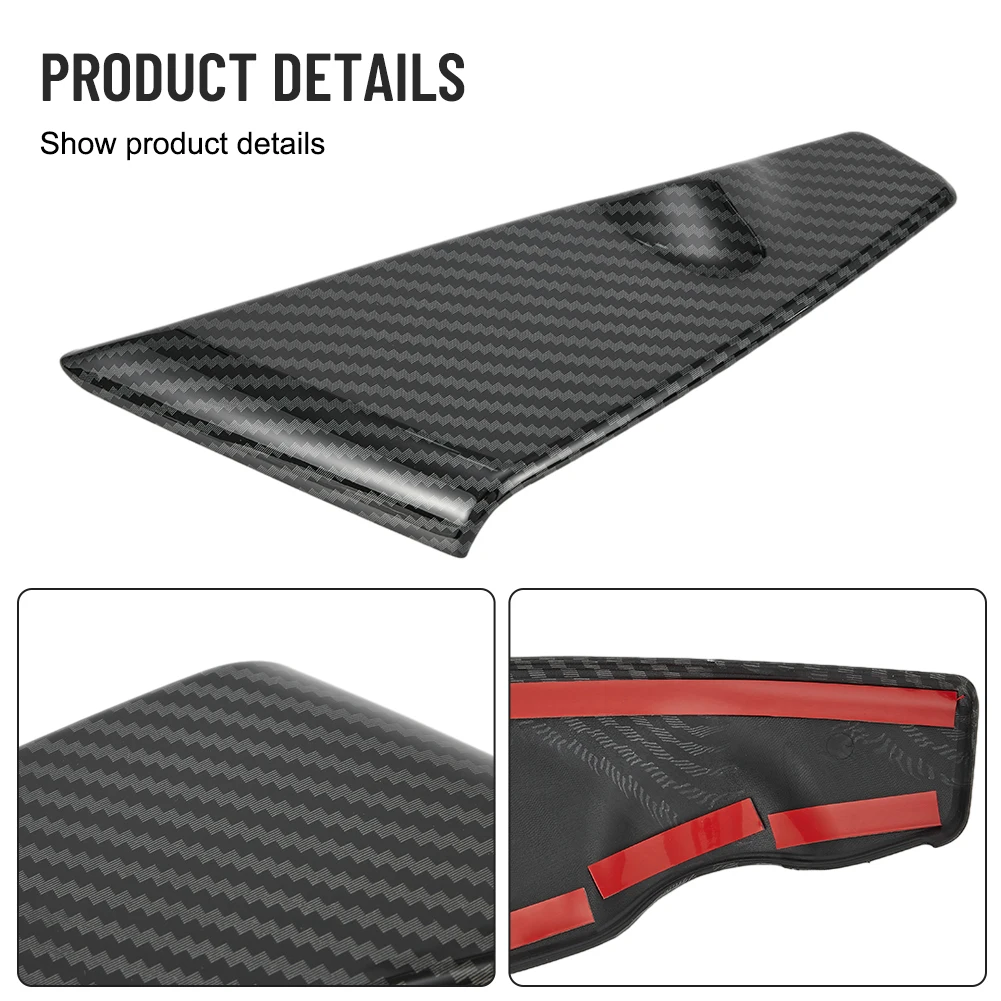 

Console Frame Panel Cover Carbon Fiber Center Decor Front Parts Plastic Vehicle Auto Car For Kia EV6 2022 2023