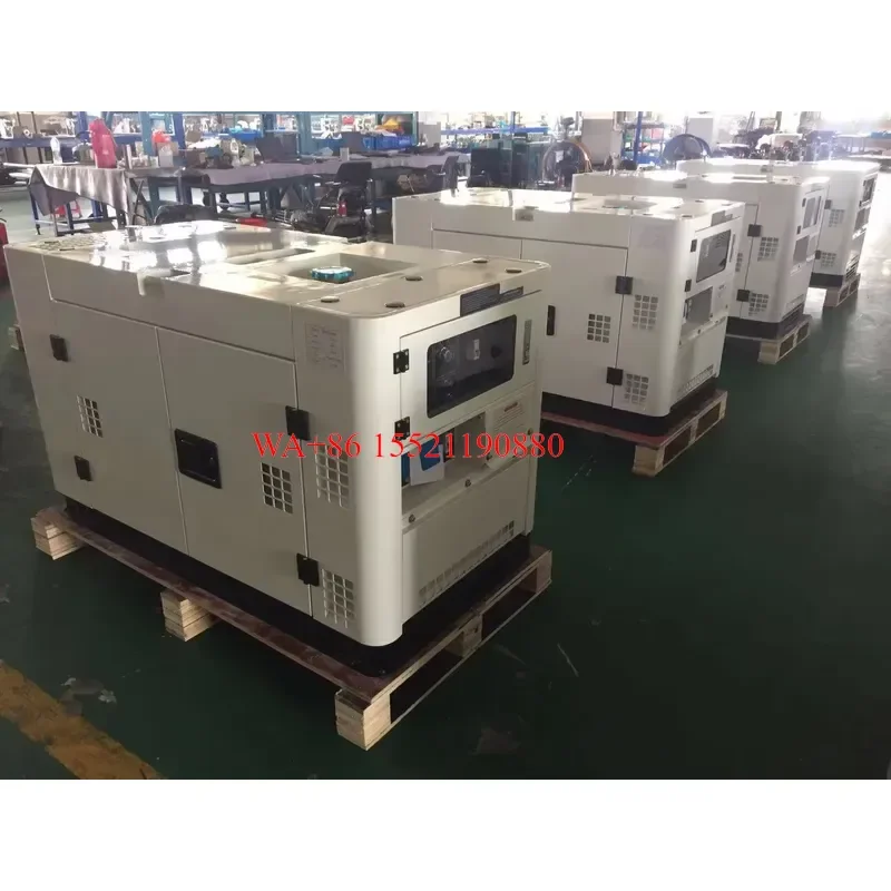 WMWMNU for Cummins Low Noise Diesel Generator 10kW 15kW 18kW 20kW CE ISO Certified Soundproof Genset with Optional ATS