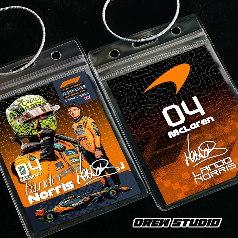 Fan DIY F1 Racing Max Verstappen Russell Leclerc Hamilton Themed Card Decoration Motorsport Memorabilia For Global F1 Lovers view 5