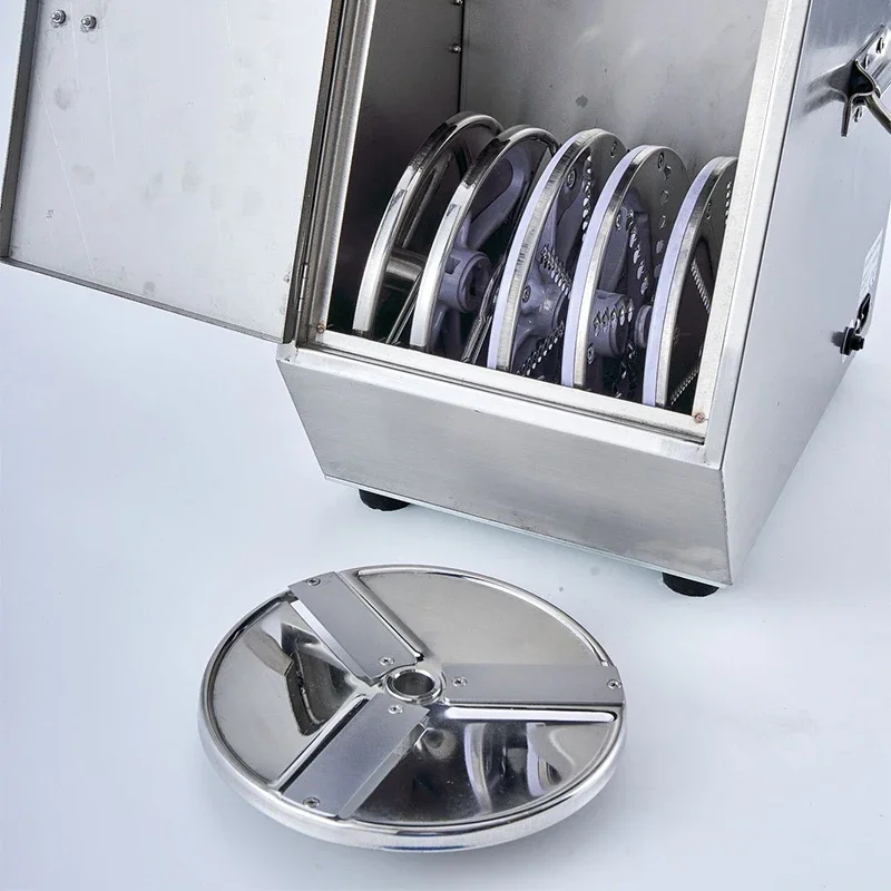 Commercial multi-function vegetable cutter Canteen hotel kitchen vegetable potato processing strip cutter slicer 220V