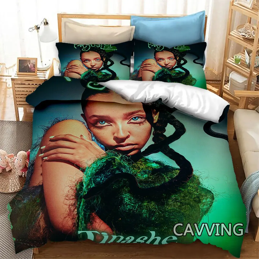 Singer  Tinashe  3D Bedding Set Duvet Covers & Pillow Cases Comforter Quilt Cover Home Textile (US/EU/AU Sizes)   K01