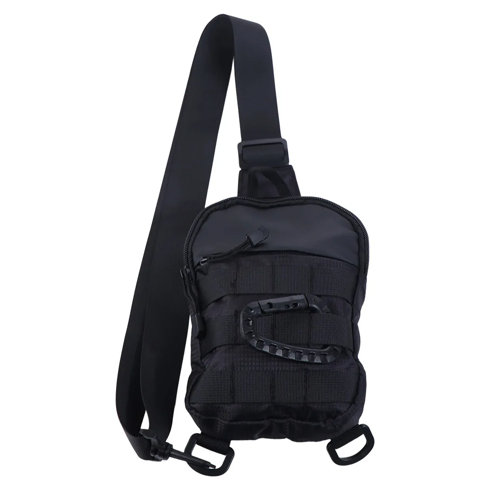 

Adjustable Sports Vest Bag Water Resistant Lightweight Multi-functional Chest Bag Oxford Cloth Multi-functional