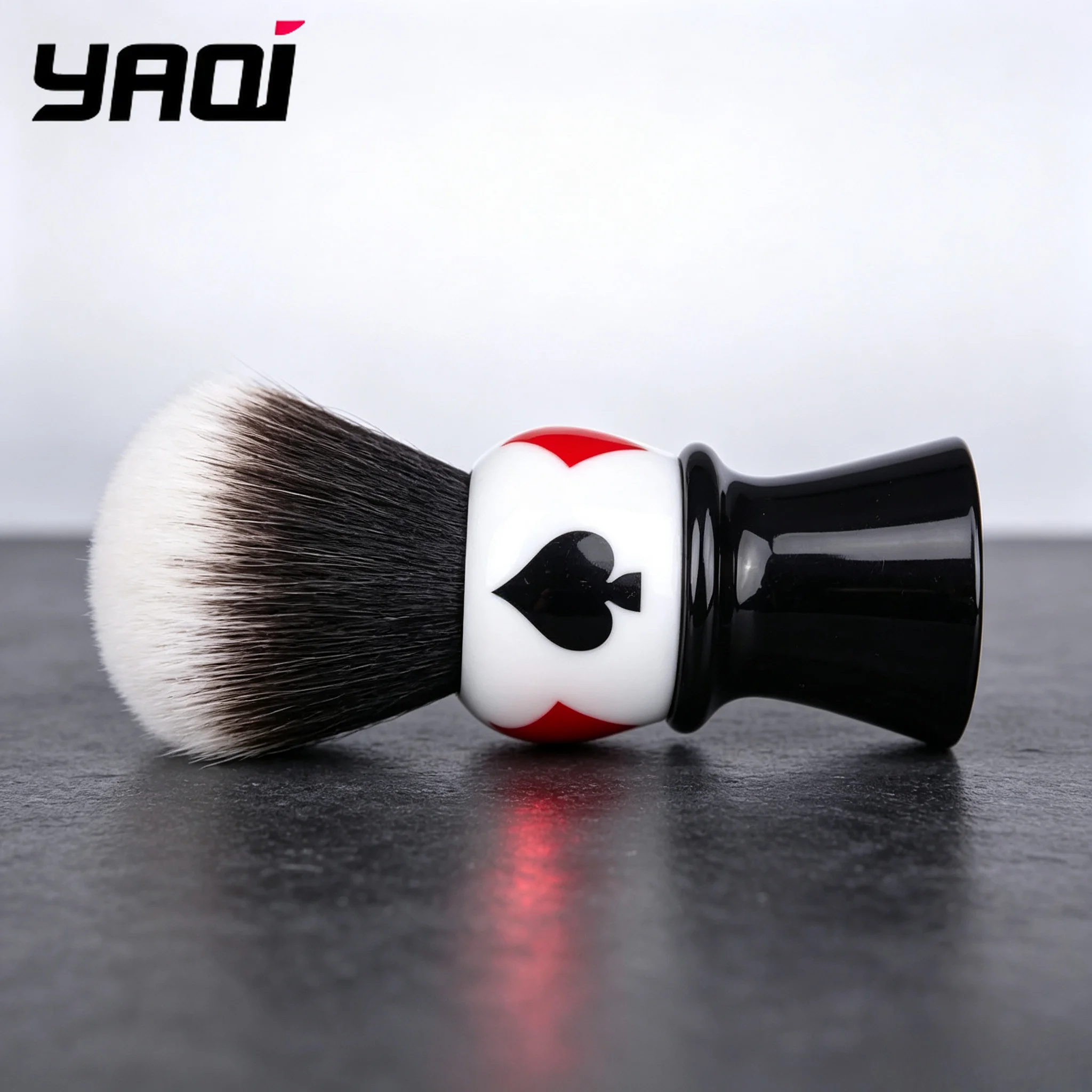 2026 Wet Shaving Brush Synthetic Hair Resin Handle Husky Knot Men YAQI Casino clubs 26mm