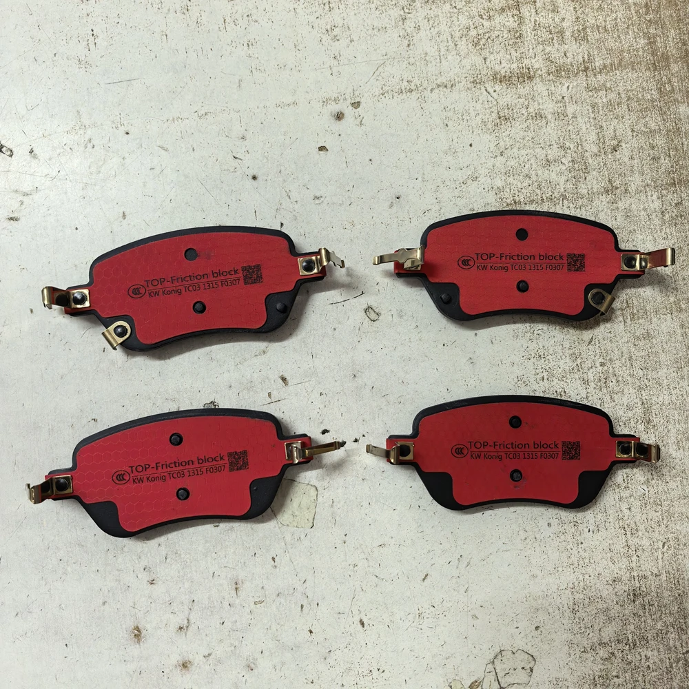 Rear Brake Pads for DENZA D9 EV/DMI,Z9GT, Leopard 5/8 ,DENZA B5/B8,TANG DM-P/EV,Han EV ,ZHP1315,ZHP1561