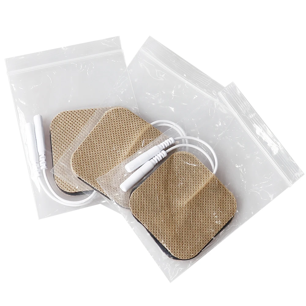 5x5cm EMS Muscle Stimulator Electrode ​Pads TENS Unit Gel Patches Electric Low Frequency Massage Machine Replacement Pad
