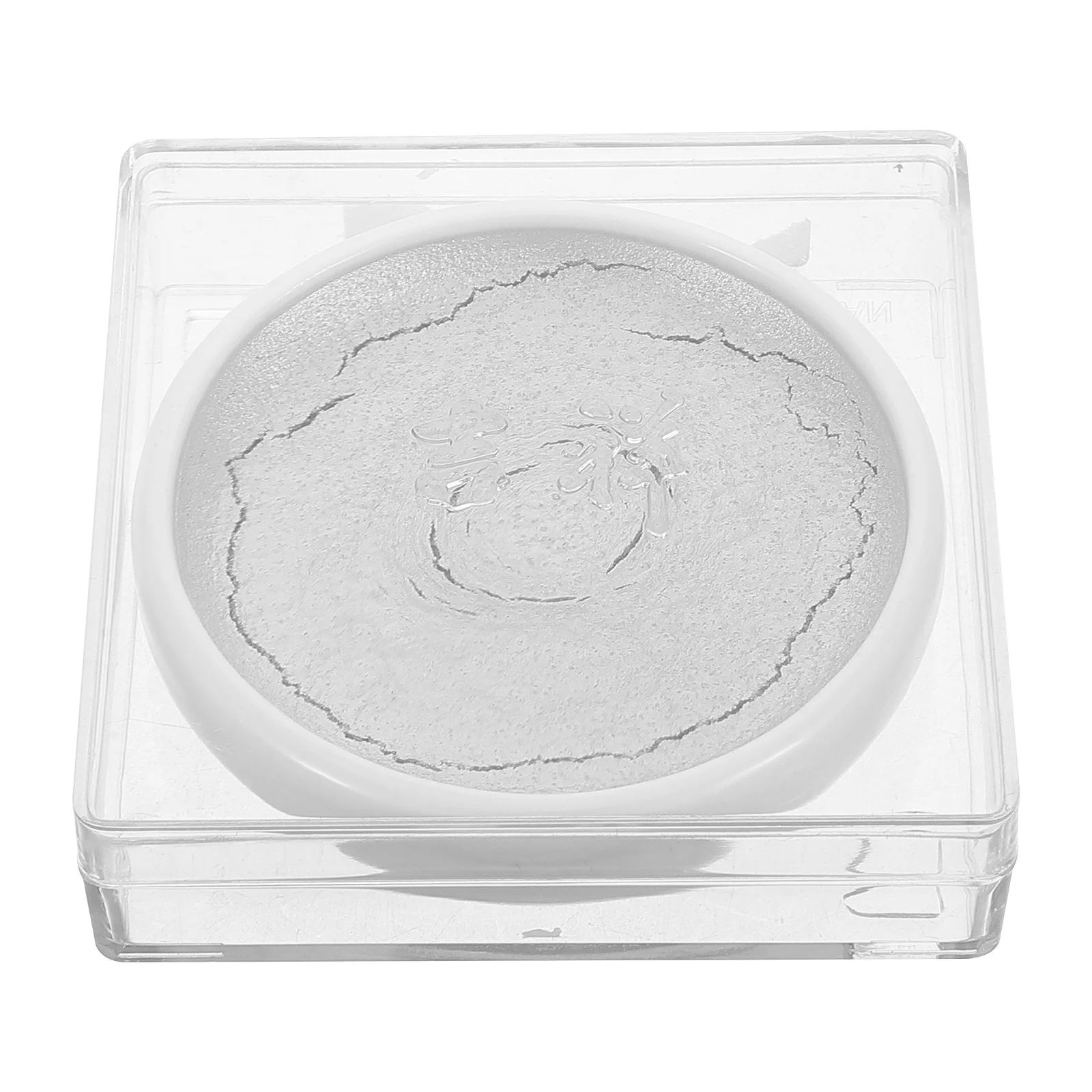 

Porcelain Paint Palette Tray Round Watercolor Mixing Plate Sturdy Ceramic Artist Bowl for Sumi-E and Ink Painting Chinese Style