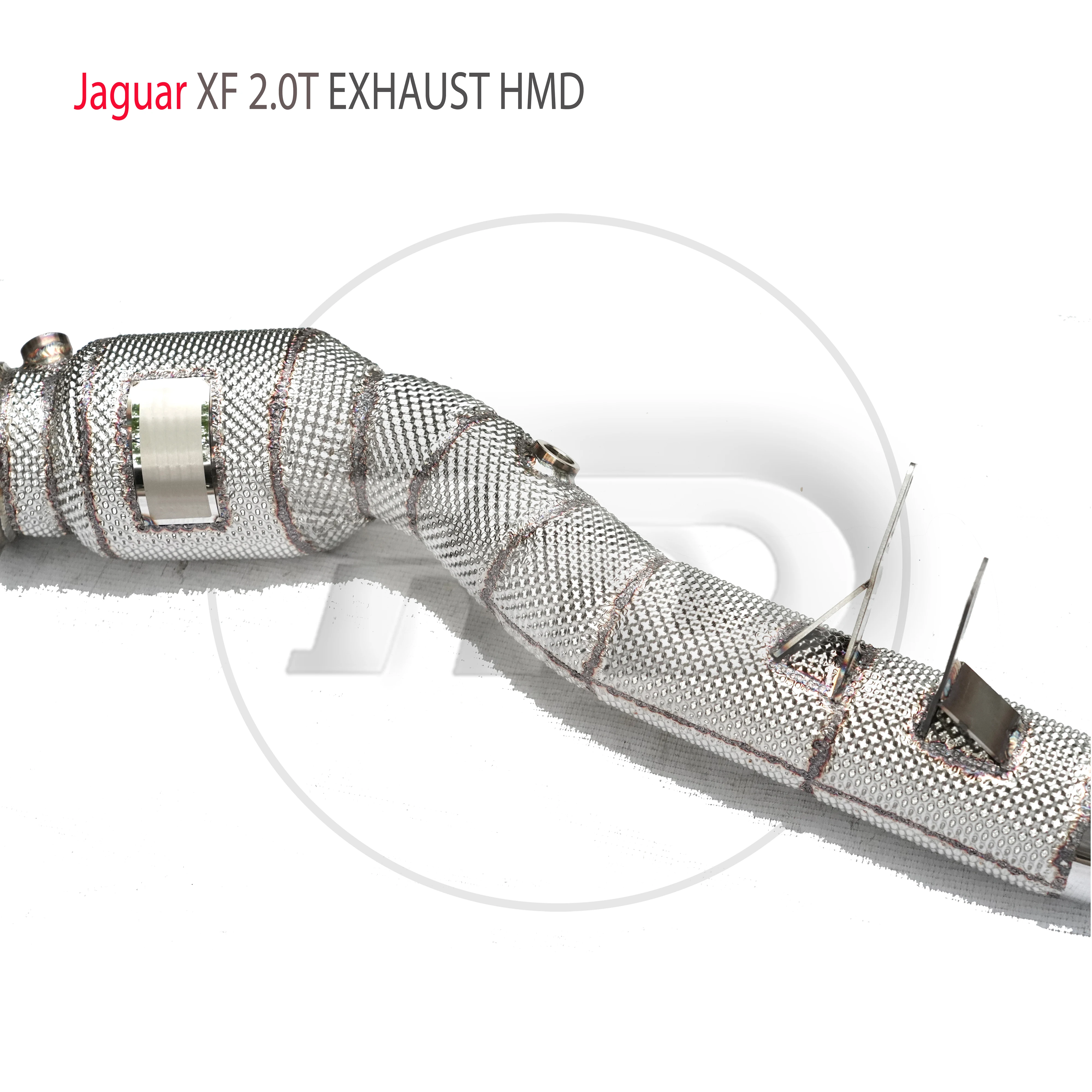 Даунпайп с высокой производительностью для Jaguar XF 2.0T HMD, автомобильные аксессуары, выхлопная система с каталитическим нейтрализатором