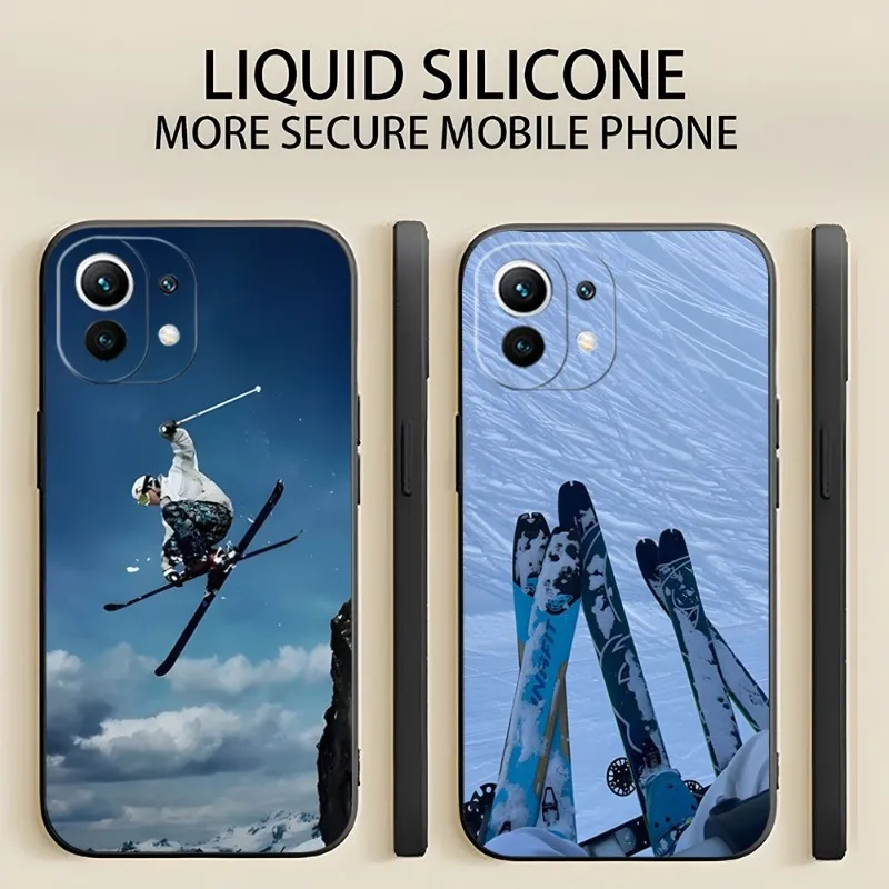 Ski Neige Snowboard Phone Case Funda For Xiaomi Redmi 9T 9 9A 7 7A 8 8A 10 10A Pro Note 11 10 10S 9S 8T 11S Proplus Cover