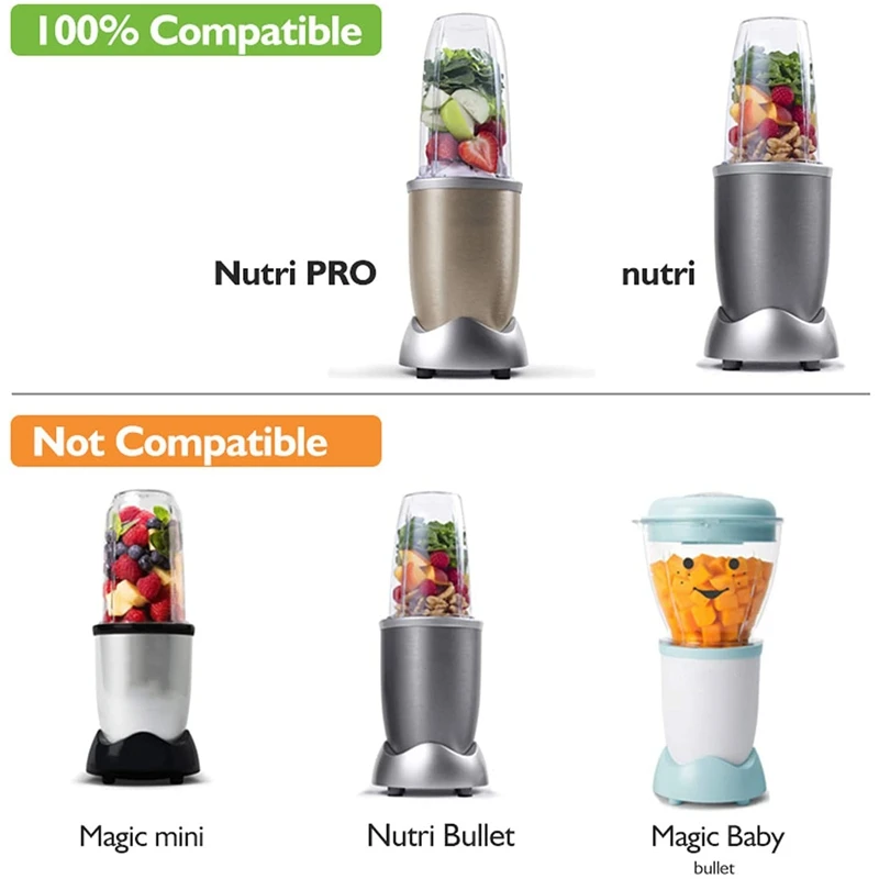EAS – pièces de rechange de mélangeur, lame croisée et bague d'étanchéité, pour Nutribullet 600W/900W, accessoires de lame d'extraction
