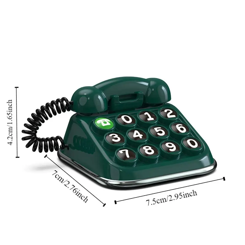 Retro Car Dashboard Ornament Keyboard Creative Car License Plate Number Fashionable Typewriter Car Phone Number Sign Desktop